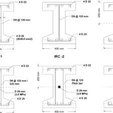 cross sectional details of beams