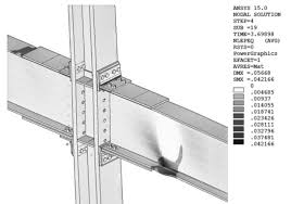 beam local buckling in specimen 36s 30