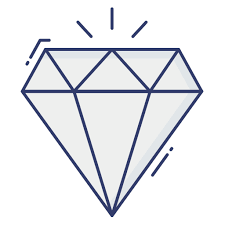 Diamond Dinosoft Lineal Color Icon