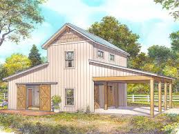Barn Plans Mixed Use Outbuilding Plan