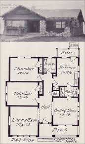 1908 Cross Gable Rustic Bungalow