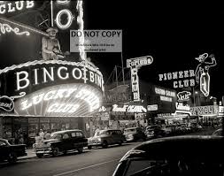 1950s Vintage Photo Of The Las Vegas