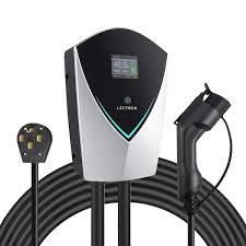 Lectron V Box 48 Amp Electric Vehicle Charging Station Powerful Level 2 Ev Charger 240v With Nema 14 50 Plug Hardwired Energy Star Certified