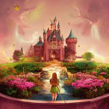 Fantasy Fairy Tale Princess Castle
