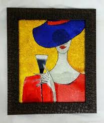 Cheers Mixing Glass Paintings