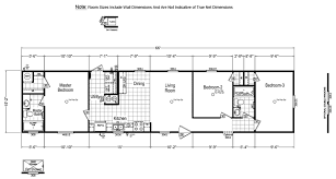 Kewanna 16 X 66 1001 Sqft Mobile Home