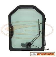 Bobcat Skid Steer Door W Wiper Glass