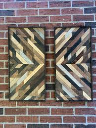 Reclaimed Wood Wall Art Wood Wall