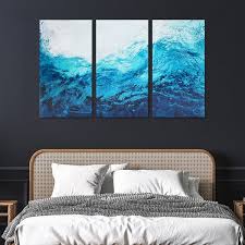 Coastal Tempered Glass Wall Art