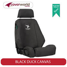Ford Ranger Black Duck Canvas Seat