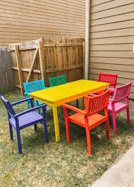 Rainbow Wooden Outdoor Patio Furniture