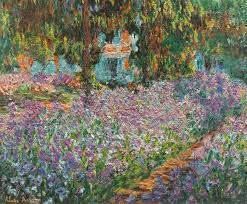 Garden At Giverny 1900 By Claude Monet