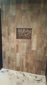 Wood Tile Shower Tile Tile Bathroom