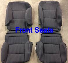 Factory Oem Black Cloth Seat Covers