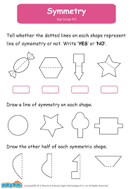 Symmetry Worksheets Symmetry Math