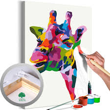 Colourful Giraffe Painting Kits