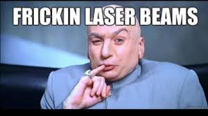 dr evil laser beams