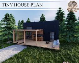 2 Bedroom 1 Bathroom Tiny House Plan