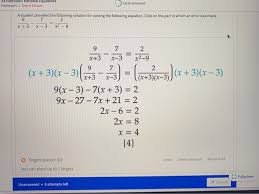 Solved S4 Exercises Rational Equations