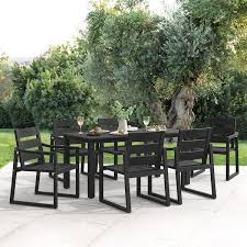 Lue Bona Forbes 7 Piece Black Recycled