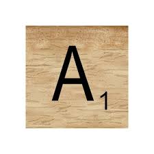 Scrabble Alphabet Wooden Scrabble Tiles