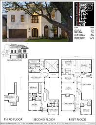 Unique Two Story House Plan Floor