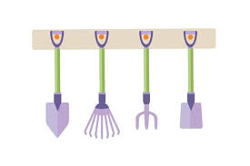 Gardening Tools Set Royalty Free Images