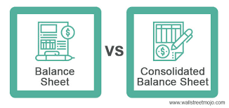 Balance Sheet Vs Consolidated Balance