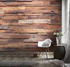 3d Uneven Wood Grain Wallpaper