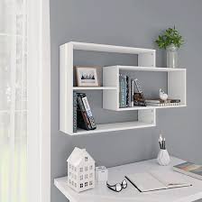 Visola Wooden Rectangular Wall Shelves