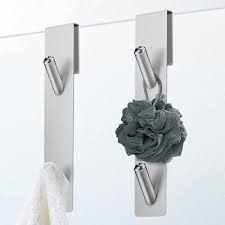 Punching Frameless Door Hooks Towel