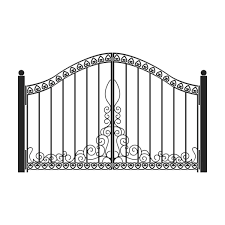 Fence Gate Vector Icon Cartoon Vector