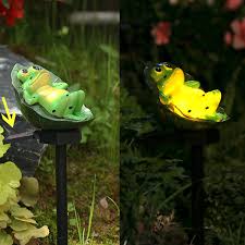 Frog Light Outdoor Use Solar