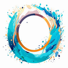 Letter O Or Number 0 Logo Icon Design