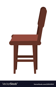 Chair Icon Cartoon Royalty Free Vector