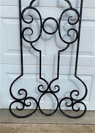 Vintage Wrought Iron Wall Hanging