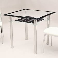 Jacobsen Compact Square Glass Dining