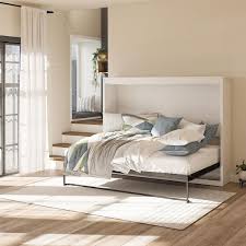 Signature Sleep Full Size Murphy Daybed Wall Bed In Ivory Oak