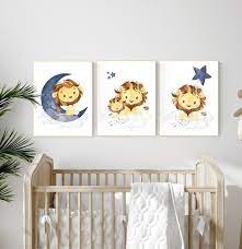 Buy Lion Nursery Wall Art Nursery Decor