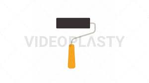 Paint Roller Icon Royalty Free Stock