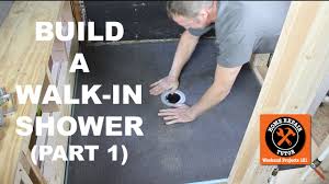 Wedi Shower Pan Install