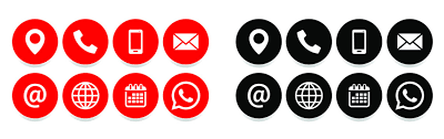 Contact Icons Red Images Browse 70