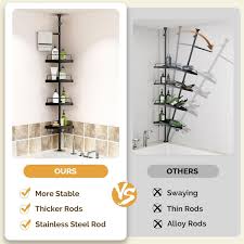 Corner Shower Caddy Tension Pole