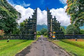 Big Entrance Gate In Bali Indonesia