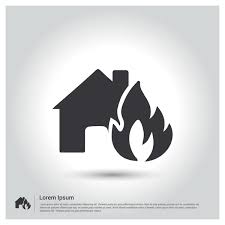 100 000 Home Fire Icon Vector Images