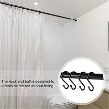 12 Pack Bathroom Shower Curtain Hooks