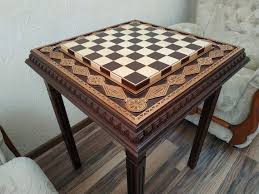 Wooden Chess Set Waves Of Aspiration