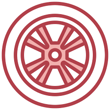 Wheel Surang Red Icon
