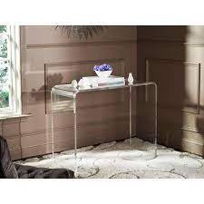 Clear Glass Console Table Fox6016a