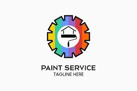 Wall Paint Logo Design Or House Paint
